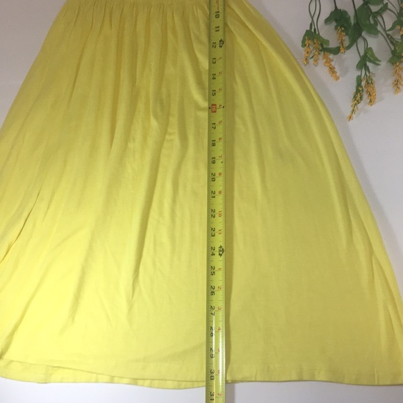 💛CRISTINA LOVE💛 YELLOW STRAPLESS DRESS - Picture 6 of 8